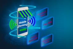 El esconder móvil futurista para el futuro, hazaña avanzada de los smartphones fotos de archivo El esconder móvil futurista para el futuro, hazaña avanzada de los smartphones fotos de archivo