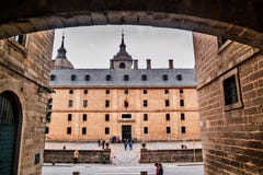 El Escorial monasteru strona fotografia royalty free El Escorial monasteru strona fotografia royalty free