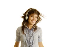 El escuchar la música fotografía de archivo libre de regalías El escuchar la música fotografía de archivo libre de regalías