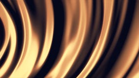 El extracto, líneas anchas suaves, curvadas se mueve en un círculo en brillar intensamente de oro, lazo inconsútil Ciérrese para ilustración del vector El extracto, líneas anchas suaves, curvadas se mueve en un círculo en brillar intensamente de oro, lazo inconsútil Ciérrese para ilustración del vector