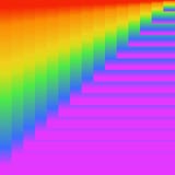 El fondo colorido de la textura del arco iris de los colores de la pendiente, seguido la bandera del orgullo de LGBT, vector el e stock de ilustración El fondo colorido de la textura del arco iris de los colores de la pendiente, seguido la bandera del orgullo de LGBT, vector el e stock de ilustración