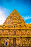 El gran templo de Brihadeeswara de Tanjore imagen de archivo El gran templo de Brihadeeswara de Tanjore imagen de archivo