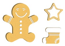 El hombre de pan de jengibre adornó la formación de hielo coloreada Ejemplo cualitativo del vector para el día del ` s del Año Nu stock de ilustración El hombre de pan de jengibre adornó la formación de hielo coloreada Ejemplo cualitativo del vector para el día del ` s del Año Nu stock de ilustración