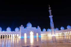 El jeque zayed la mezquita en Abu Dhabi, UAE, Oriente Medio imagenes de archivo El jeque zayed la mezquita en Abu Dhabi, UAE, Oriente Medio imagenes de archivo