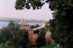 El Kremlin de Nizhny Novgorod foto de archivo El Kremlin de Nizhny Novgorod foto de archivo