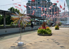 El mundo de los centros turísticos, isla de Sentosa, Singapur Fotografía de archivo libre de regalías El mundo de los centros turísticos, isla de Sentosa, Singapur Fotografía de archivo libre de regalías