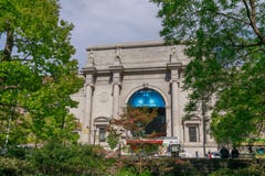 El museo americano de la historia natural en Manhattan, New York City imágenes de archivo libres de regalías El museo americano de la historia natural en Manhattan, New York City imágenes de archivo libres de regalías