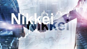 El ?ndice medio com?n de Nikkei 225 Concepto econ?mico del negocio financiero foto de archivo El ?ndice medio com?n de Nikkei 225 Concepto econ?mico del negocio financiero foto de archivo