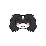El pekinés, emoji, se ruboriza icono multicolor Las muestras y el icono de los símbolos se pueden utilizar para la web, logotipo, libre illustration El pekinés, emoji, se ruboriza icono multicolor Las muestras y el icono de los símbolos se pueden utilizar para la web, logotipo, libre illustration