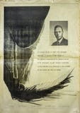 El periódico viejo del vintage añade imagenes de archivo El periódico viejo del vintage añade imagenes de archivo