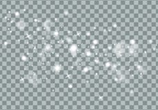 El polvo de estrella que brilla arrastra partículas chispeantes en fondo transparente Cola del cometa del espacio Moda del encant ilustración del vector El polvo de estrella que brilla arrastra partículas chispeantes en fondo transparente Cola del cometa del espacio Moda del encant ilustración del vector