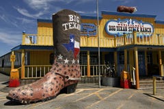 El rancho grande del filete del Texan El rancho grande del filete del Texan