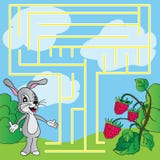 El rompecabezas de los niños - laberinto stock de ilustración El rompecabezas de los niños - laberinto stock de ilustración