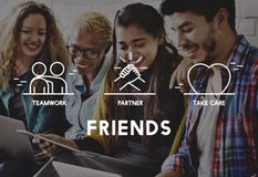 El socio de los amigos toma concepto del trabajo en equipo del cuidado fotos de archivo libres de regalías El socio de los amigos toma concepto del trabajo en equipo del cuidado fotos de archivo libres de regalías