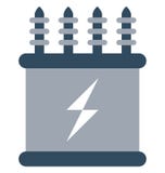 El transformador de corriente aisló el icono del vector del color que puede ser modificado o corregir fácilmente stock de ilustración El transformador de corriente aisló el icono del vector del color que puede ser modificado o corregir fácilmente stock de ilustración