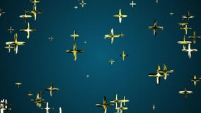 El vuelo de oro al azar de muchos más que flotaba en dinámica universal del movimiento de la nueva calidad del fondo de la animac libre illustration El vuelo de oro al azar de muchos más que flotaba en dinámica universal del movimiento de la nueva calidad del fondo de la animac libre illustration