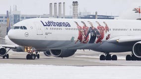 El ¼ de Lufthansa A340-600 FC Baviera MÃ nchen la librea El ¼ de Lufthansa A340-600 FC Baviera MÃ nchen la librea