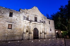 El Álamo histórico, San Antonio, Tejas fotografía de archivo El Álamo histórico, San Antonio, Tejas fotografía de archivo