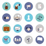 Elections icons flat set Royalty Free Stock Photos Elections icons flat set Royalty Free Stock Photos