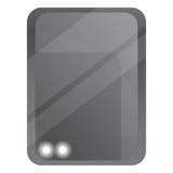 Electric hard disk icon, cartoon style vector illustration Electric hard disk icon, cartoon style vector illustration