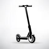 Electric scooter vector symbol Stock Image Electric scooter vector symbol Stock Image