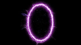 Electro portal royalty free illustration Electro portal royalty free illustration
