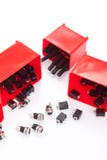 Electronic component jack Royalty Free Stock Image Electronic component jack Royalty Free Stock Image
