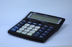 A electronic digital calculator stock photo A electronic digital calculator stock photo