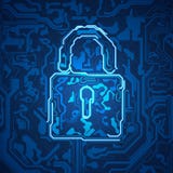 Digital Key Access royalty free illustration Digital Key Access royalty free illustration