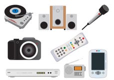 Electronics icons. Vector illustration for you design vector illustration Electronics icons. Vector illustration for you design vector illustration