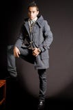 eleganckiej mody przystojny mężczyzna strzał zdjęcia stock eleganckiej mody przystojny mężczyzna strzał zdjęcia stock