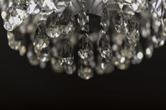 Elegant Crystal Chandelier met Perfecte Besnoeiing 2019 stock afbeelding Elegant Crystal Chandelier met Perfecte Besnoeiing 2019 stock afbeelding