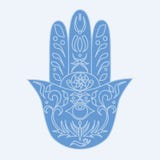 Hand Of Fatima Blue Royalty Free Stock Images - Image: 24588599