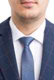 Elegant skjorta för affärsdräkt och slipscloseup royaltyfri fotografi Elegant skjorta för affärsdräkt och slipscloseup royaltyfri fotografi