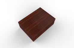 Elegant Wooden Box, Luxury Wooden Gift Set Box On Isolated White Background, Mock Up Template, Ready For Your Design, 3D Illustrat stock illustration Elegant Wooden Box, Luxury Wooden Gift Set Box On Isolated White Background, Mock Up Template, Ready For Your Design, 3D Illustrat stock illustration