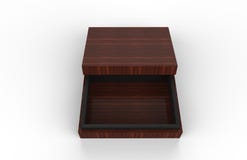 Elegant Wooden Box, Luxury Wooden Gift Set Box On Isolated White Background, Mock Up Template, Ready For Your Design, 3D Illustrat royalty free illustration Elegant Wooden Box, Luxury Wooden Gift Set Box On Isolated White Background, Mock Up Template, Ready For Your Design, 3D Illustrat royalty free illustration