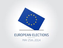 Eleições europeias ilustração royalty free Eleições europeias ilustração royalty free