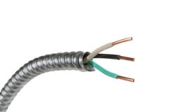 Elektrischer Draht stockfotografie Elektrischer Draht stockfotografie