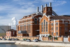 Elektryczności muzeum Lisbon zdjęcia stock Elektryczności muzeum Lisbon zdjęcia stock