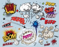 Elementi del libro di fumetti Elementi del libro di fumetti
