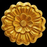 Elementi dell'ornamento, oro d'annata floreale fotografia stock Elementi dell'ornamento, oro d'annata floreale fotografia stock
