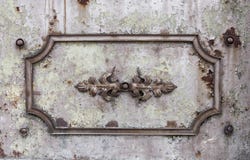 Elemento della decorazione del metallo fotografia stock libera da diritti Elemento della decorazione del metallo fotografia stock libera da diritti