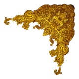 Elementos del ornamento, diseños florales del oro del vintage imágenes de archivo libres de regalías Elementos del ornamento, diseños florales del oro del vintage imágenes de archivo libres de regalías