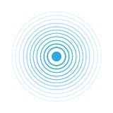 Elementos do círculo concêntrico do tela de radar Ilustração do vetor para a onda sadia Alvo da rotação do círculo rádio ilustração do vetor Elementos do círculo concêntrico do tela de radar Ilustração do vetor para a onda sadia Alvo da rotação do círculo rádio ilustração do vetor