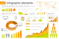 elementsymbolsinfographics vektor illustrationer elementsymbolsinfographics vektor illustrationer