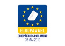 Elezione del Parlamento Europeo 2019 illustrazione di stock Elezione del Parlamento Europeo 2019 illustrazione di stock