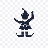 Elf transparent icon. Elf symbol design from Fairy tale collecti royalty free illustration Elf transparent icon. Elf symbol design from Fairy tale collecti royalty free illustration
