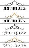 Embleem - Antiquiteiten 04 Stock Fotografie Embleem - Antiquiteiten 04 Stock Fotografie
