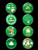 Emblema do St Patrick ilustração do vetor Emblema do St Patrick ilustração do vetor