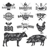 Emblemas e logotipos do BBQ